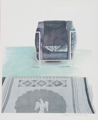 Corbusier Chair and Rug
