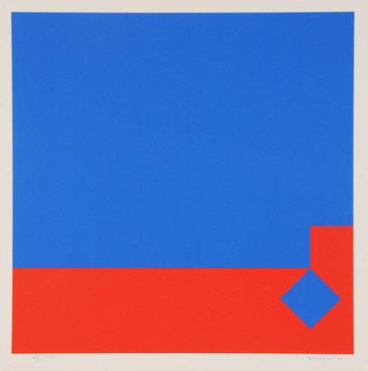Blau / Rot 3:1