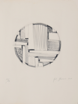 Drawing for Tondo No. 5