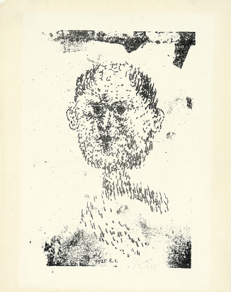 Kopf (Bärtiger Mann)