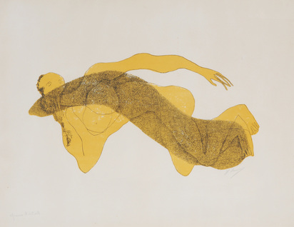 Femme couchée