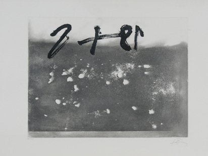 3 Blätter aus "Llull-Tàpies"