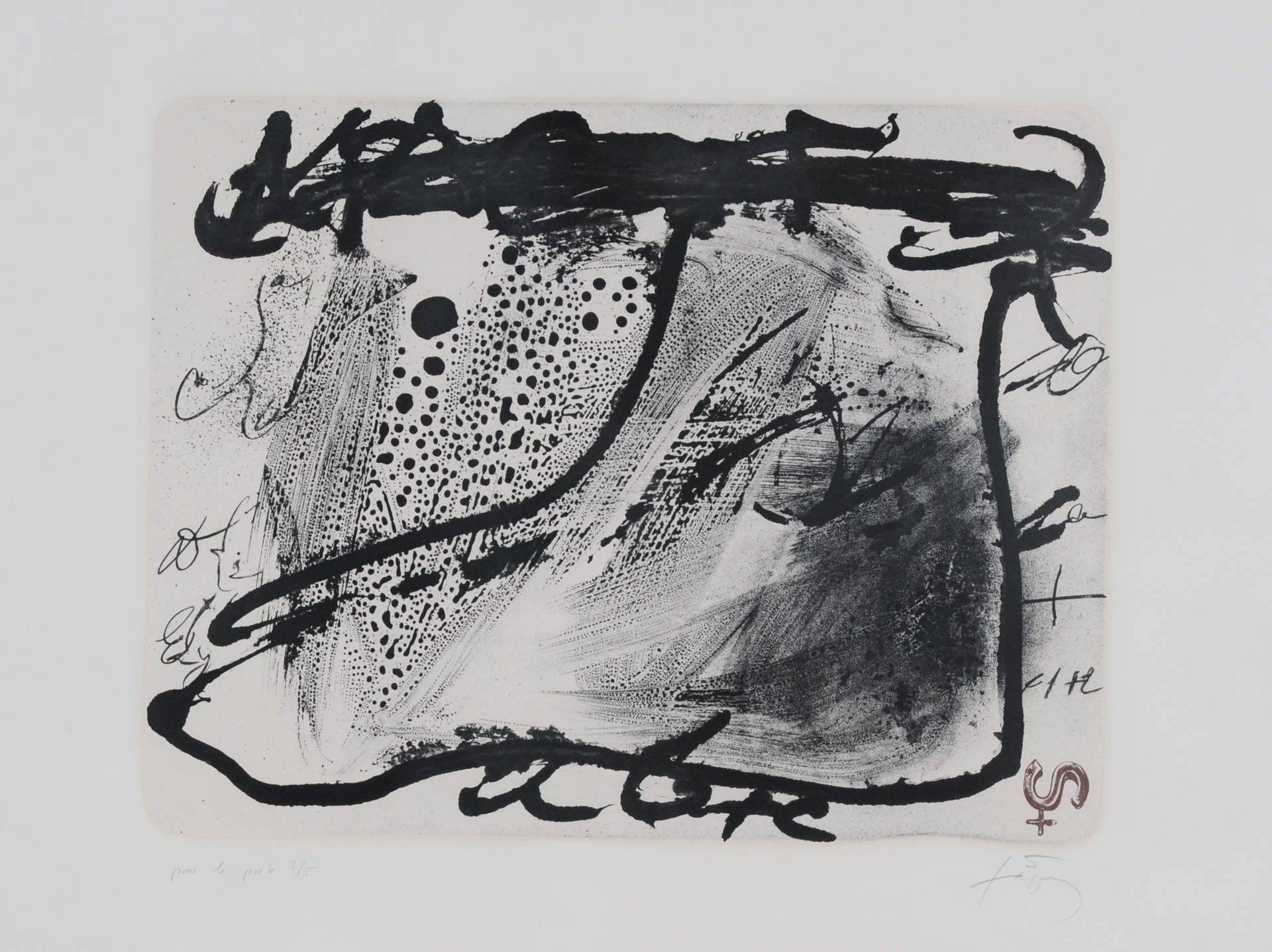 Antoni Tàpies, Éperon