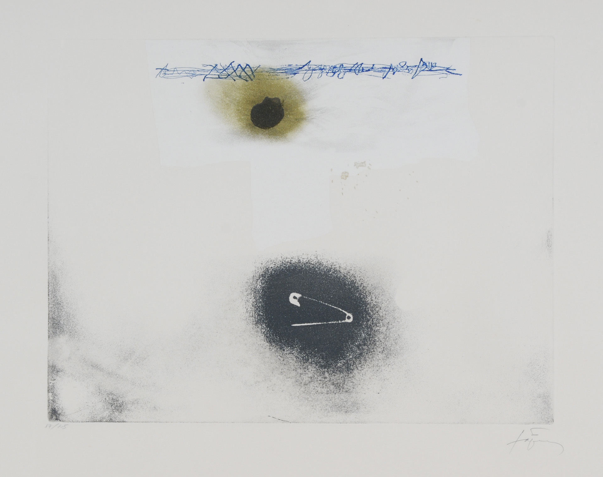 Antoni Tàpies, 3 Blätter aus "Llull-Tàpies"