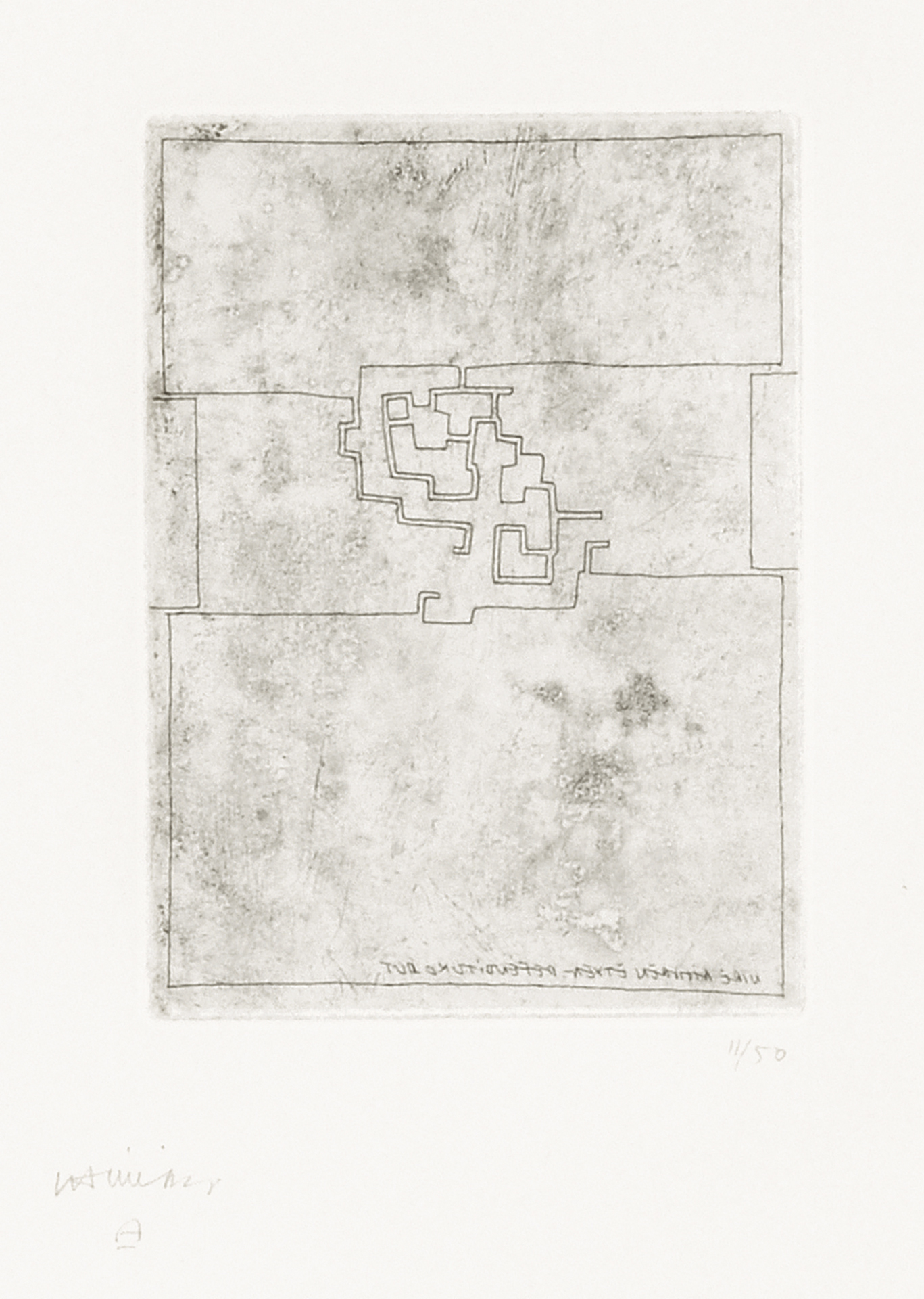 Eduardo Chillida, Líneas (Homenaje a Gabriel Aresti)