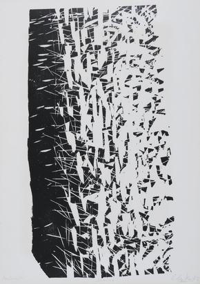 2 Blätter: Ohne Titel, 1975; Baum