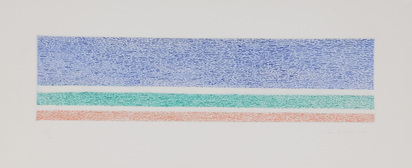 5 sheets: Effetti, 1983; Distanze, 1976; Senza titolo (3)