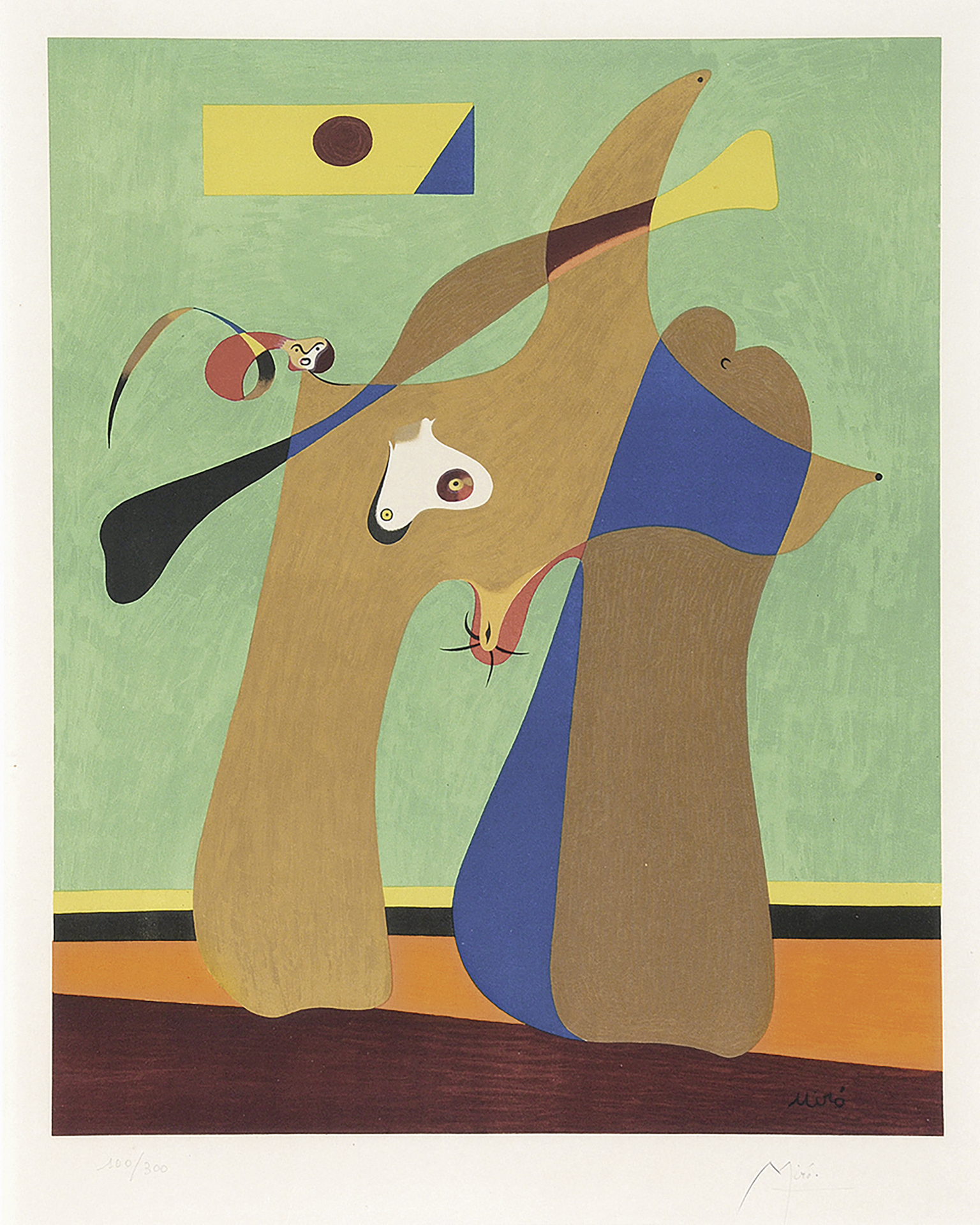 Joan Miró, nach. Une femme