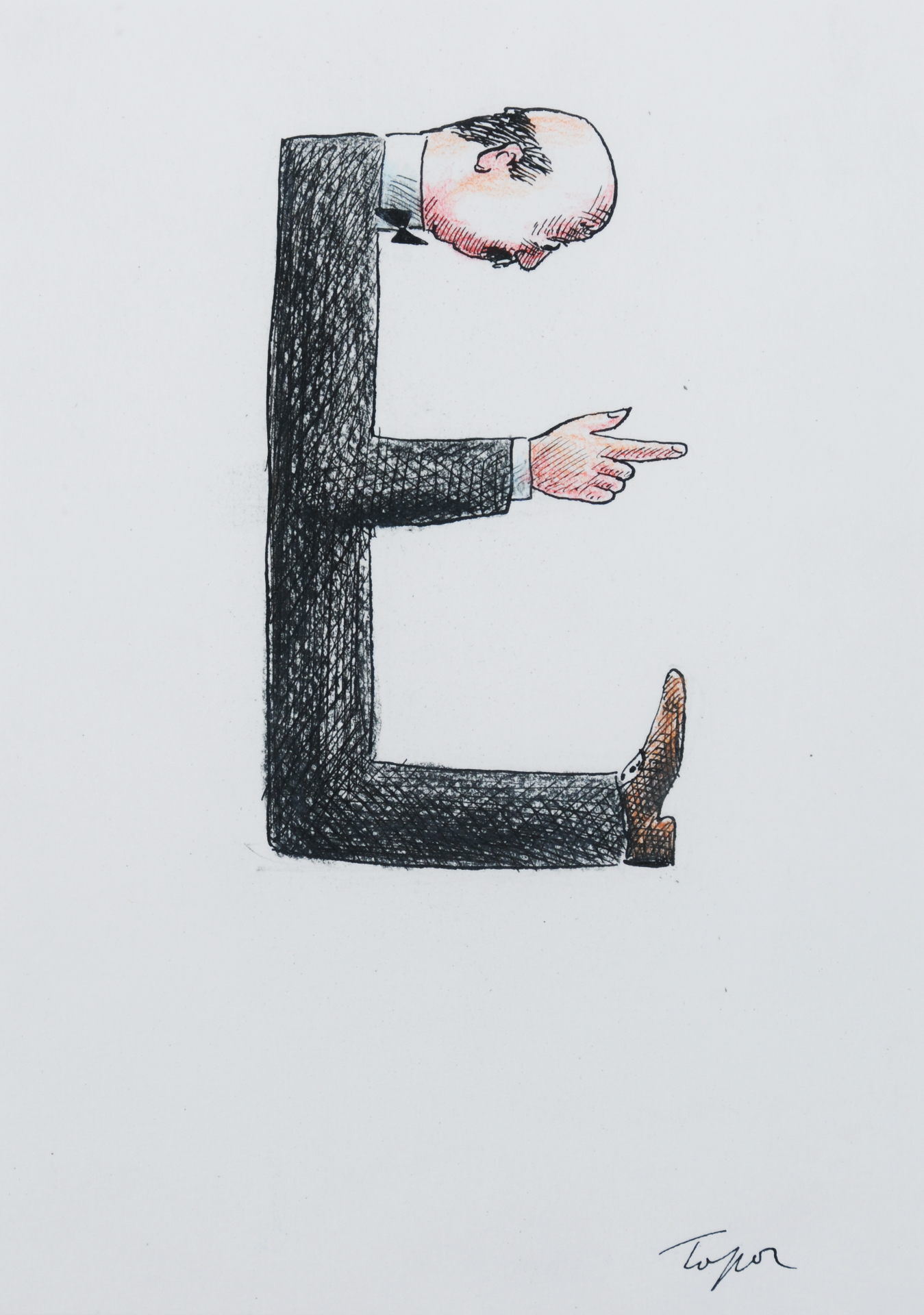 Roland Topor, "E"