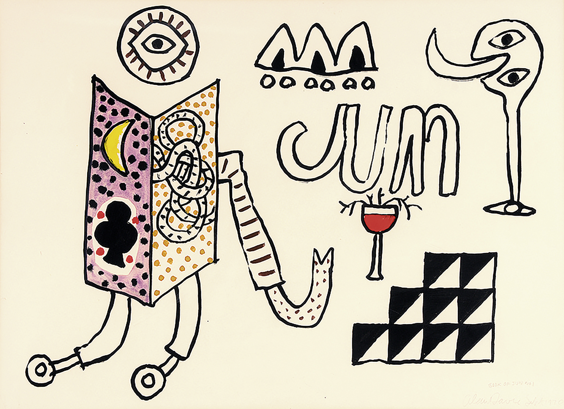 Alan Davie, Book of Jun No 1