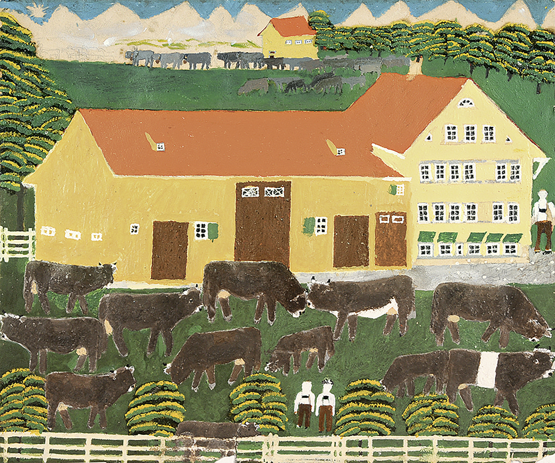 Johannes Langenegger, Bauernhaus