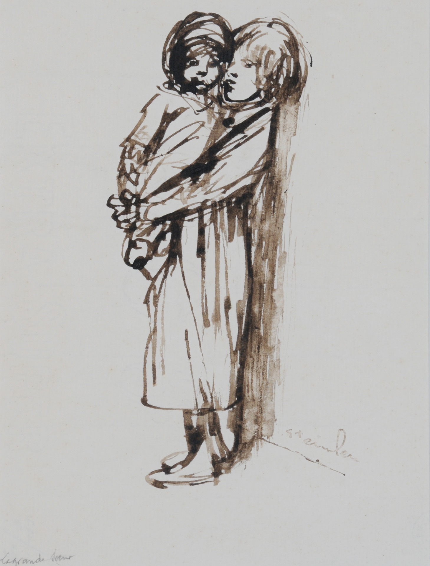 Théophile Alexandre Steinlen, La grande soeur