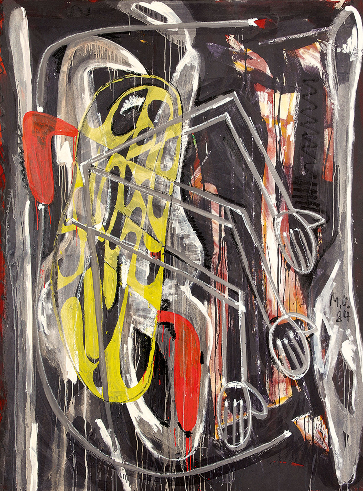 Markus Oehlen, Untitled