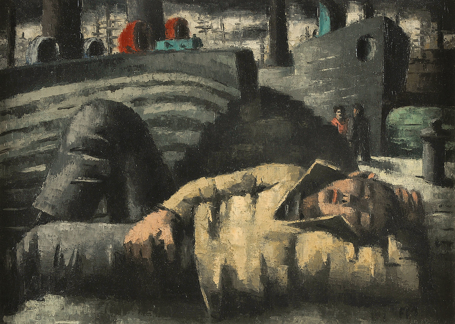 Frans Masereel, Mousse endormi