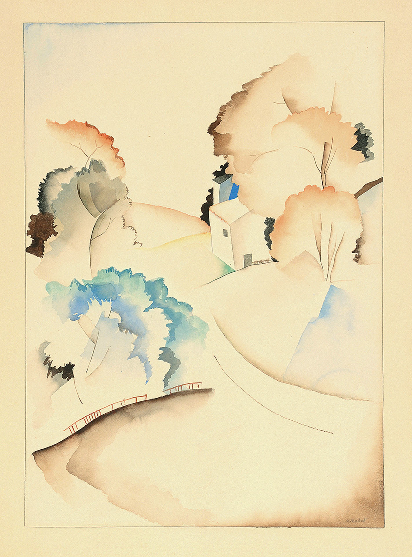 Gustave Buchet, Paysage