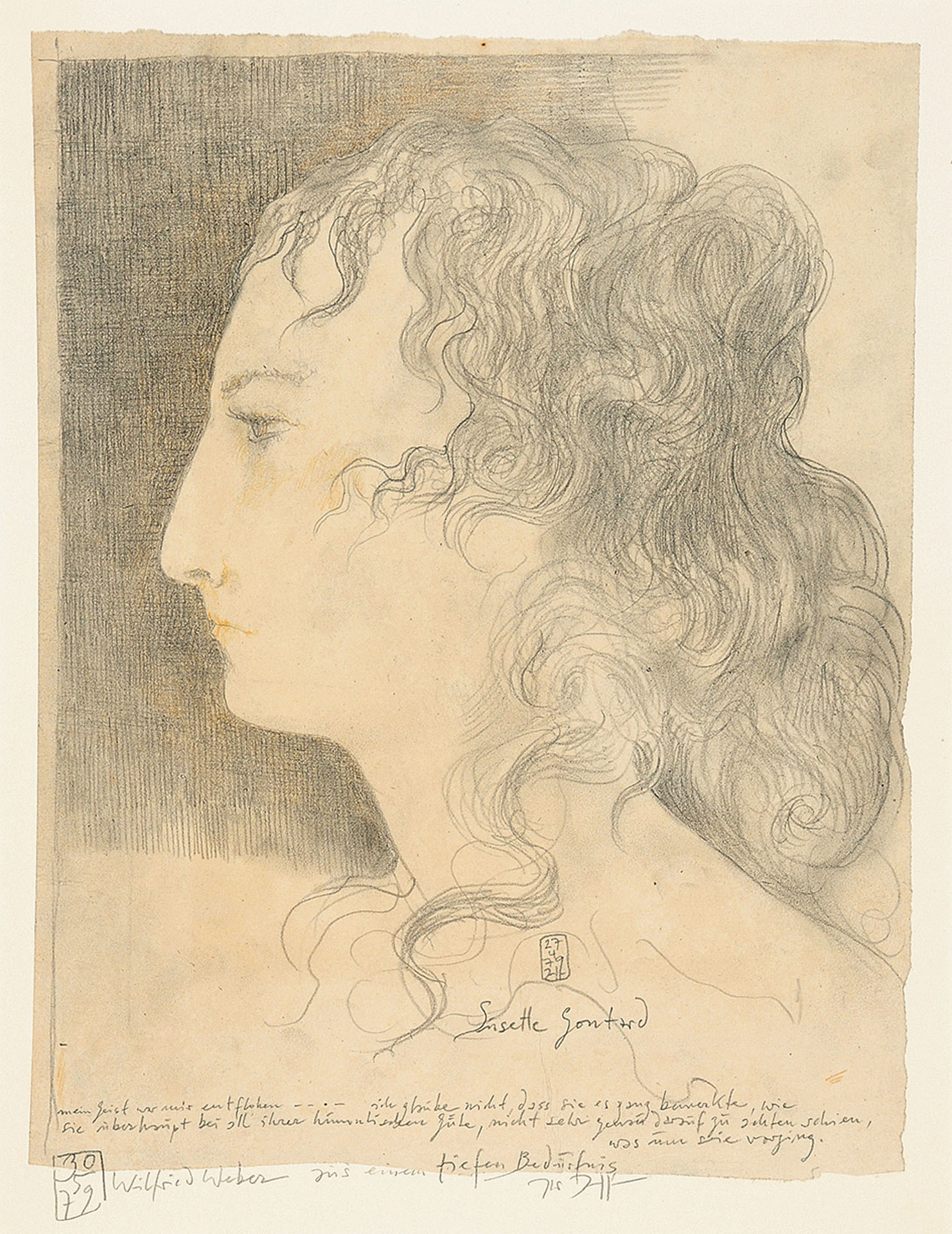 Horst Janssen, Susette Gontard