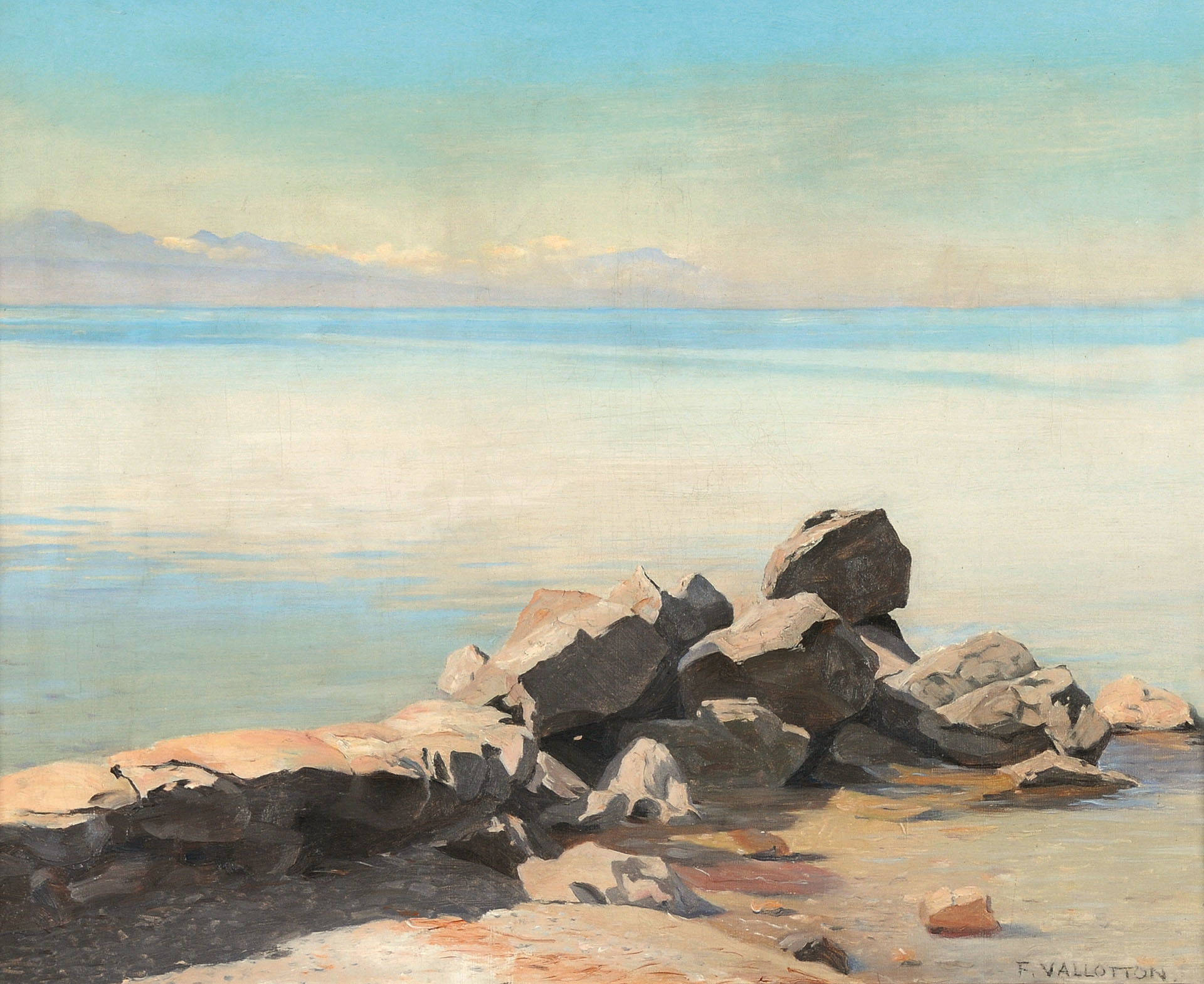 Félix Vallotton, Bords du Léman