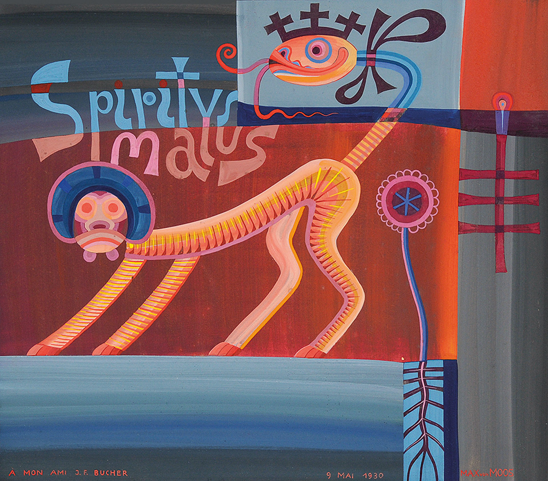 Max von Moos, Spiritus malus