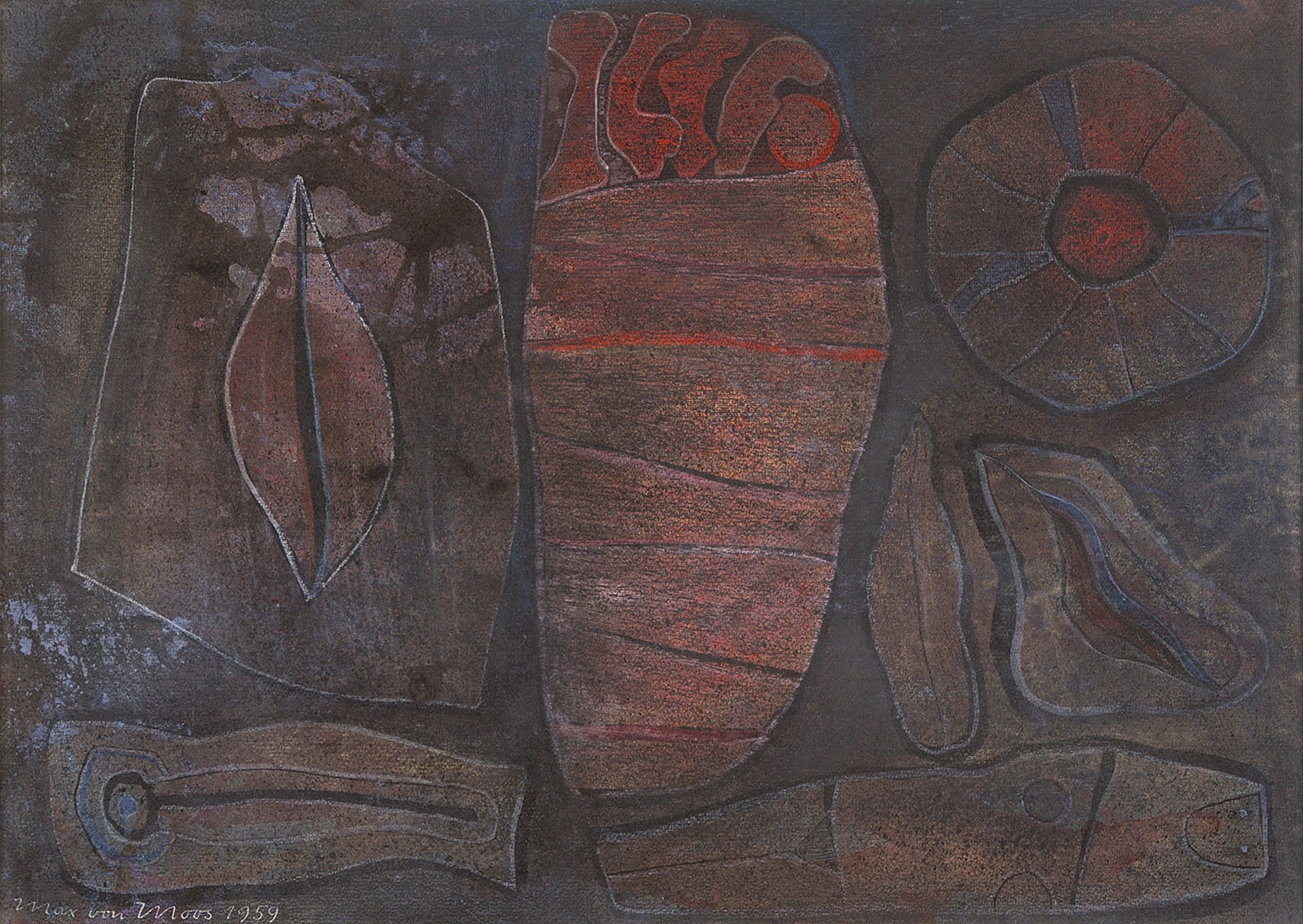 Max von Moos, Tellurisches