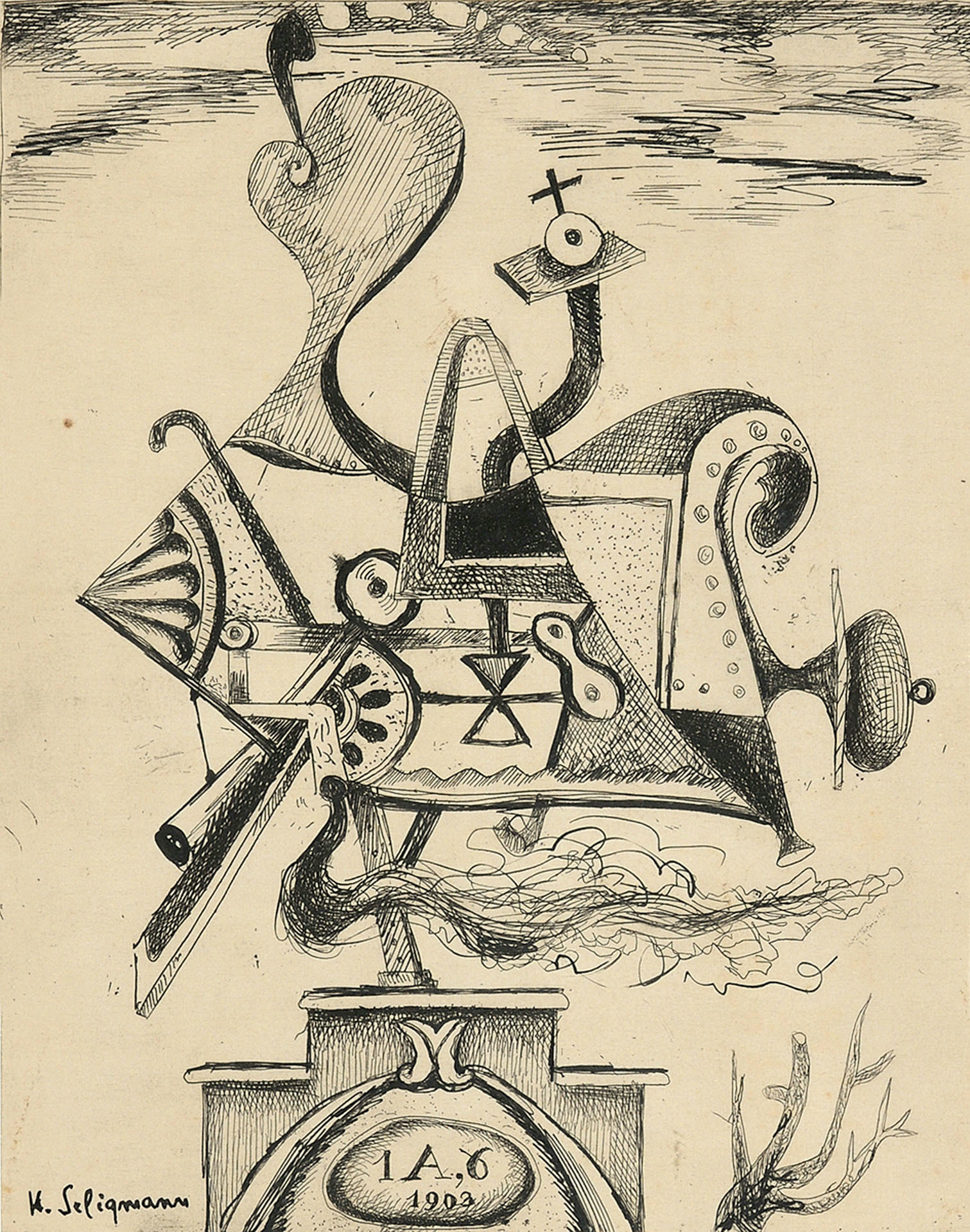 Kurt Seligmann, Ohne Titel