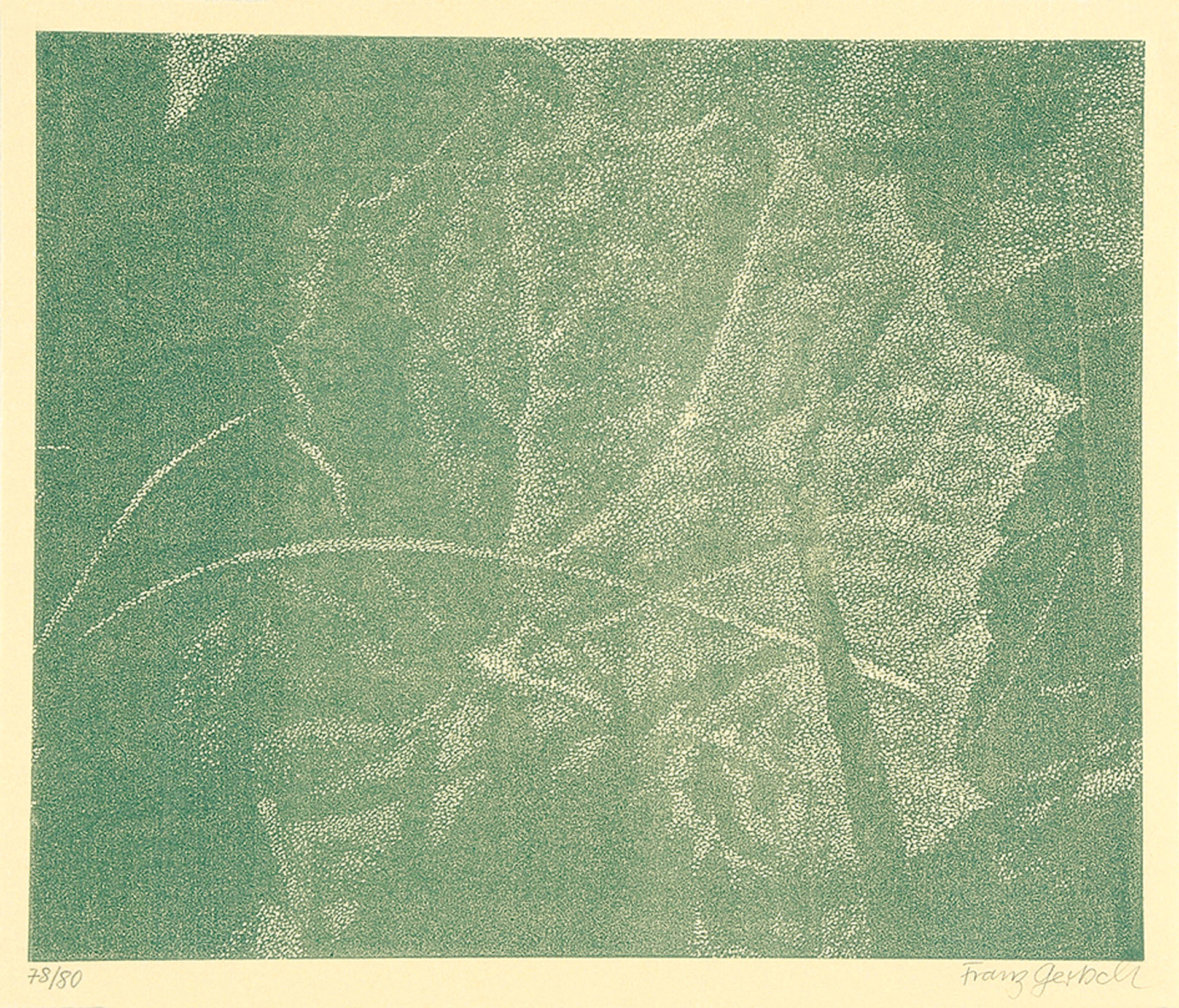 Franz Gertsch, Book. Franz Gertsch Holzschnitte, Die Kunst liegt in der Natur, Wer sie herausreissen kann, der hat sie