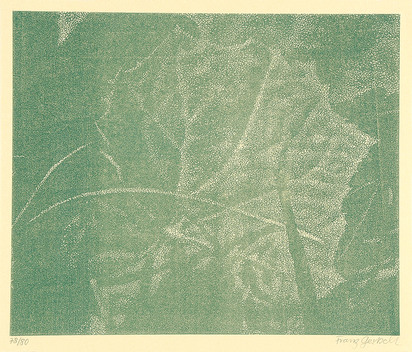 Book. Franz Gertsch Holzschnitte, Die Kunst liegt in der Natur, Wer sie herausreissen kann, der hat sie