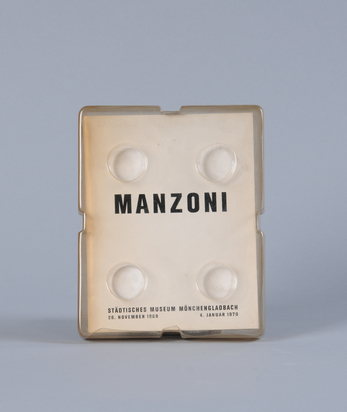 Manzoni - Städtisches Museum Mönchengladbach, 26. November 1969 - 4. Januar