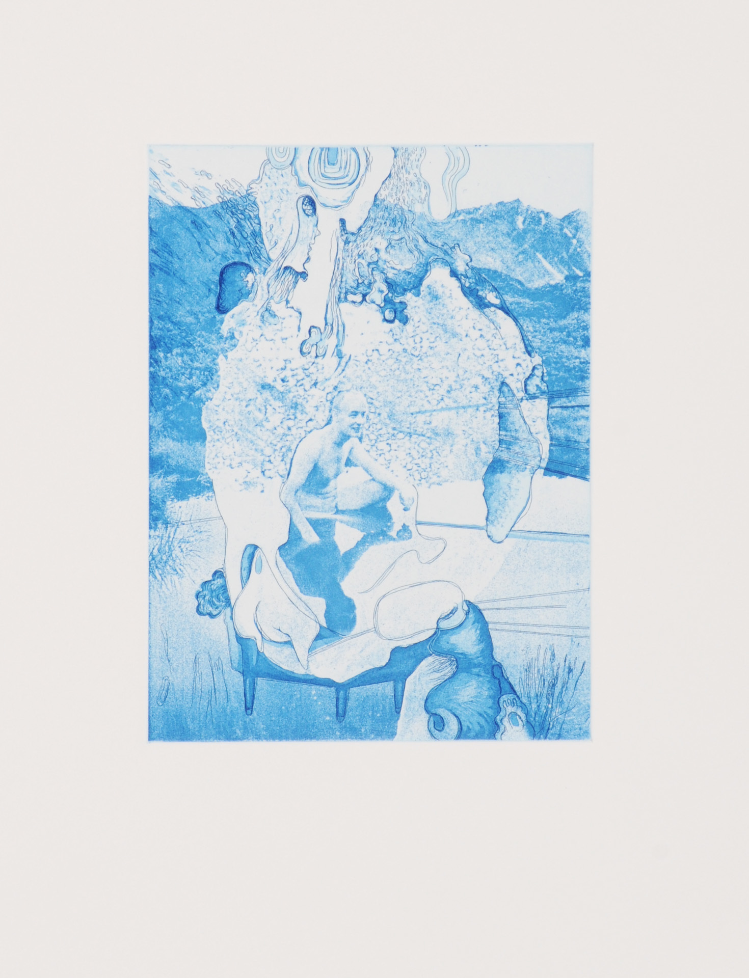 Schweizer Grafik 20.Jh., 2 Folders: Lutz & Guggisberg. Kleine Badende I-IV, 2006
