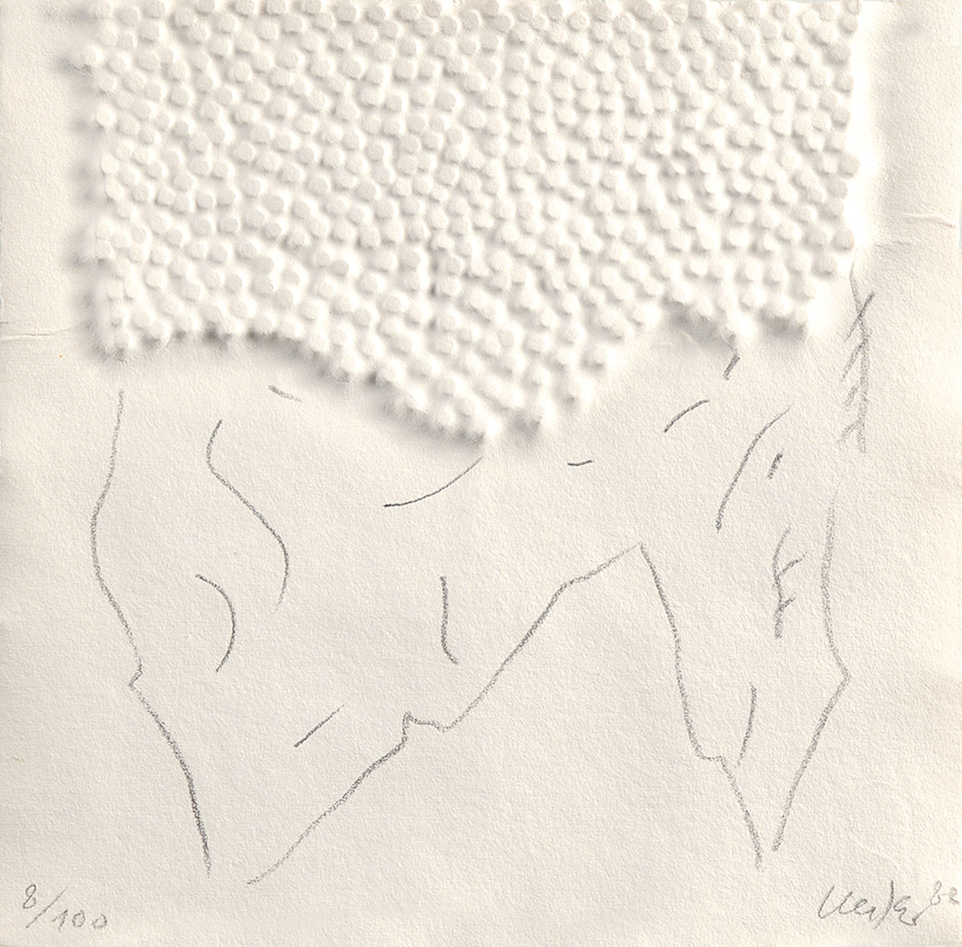 Günther Uecker, Portfolio. Vision Rapperswil aus dem Quadrat