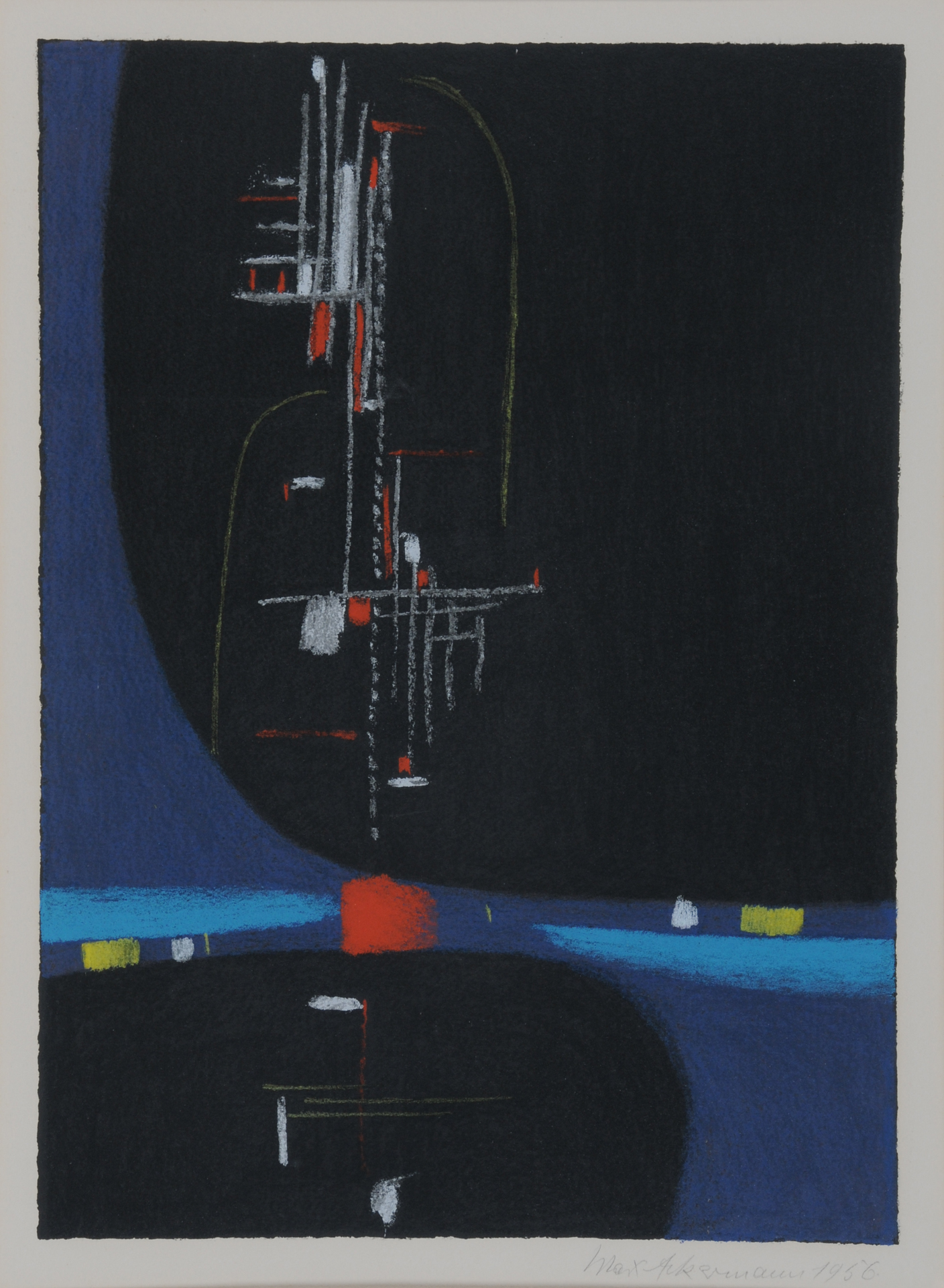 Max Ackermann, An die Freude