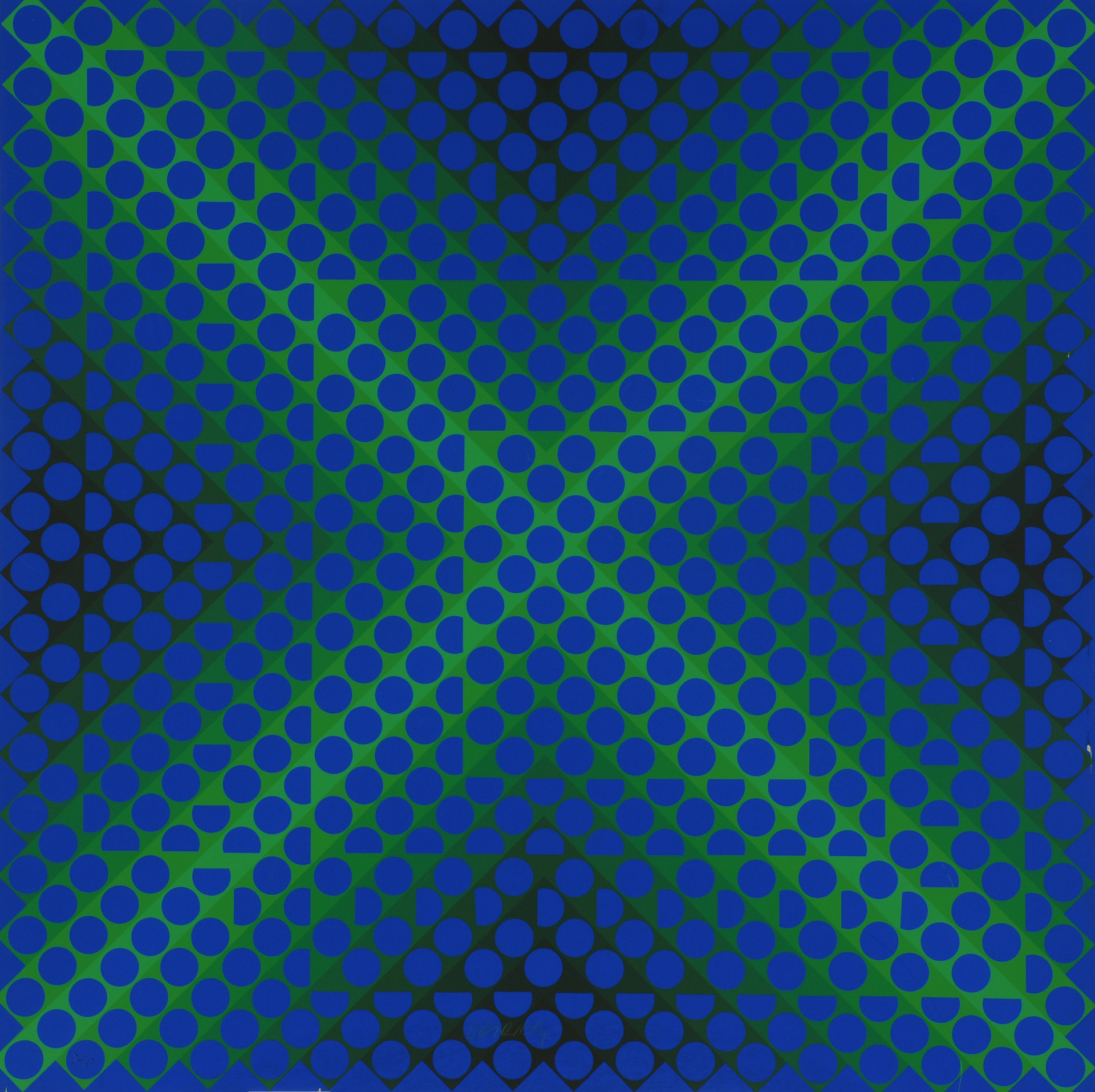 Victor Vasarely, 2 sheets: CTA 102