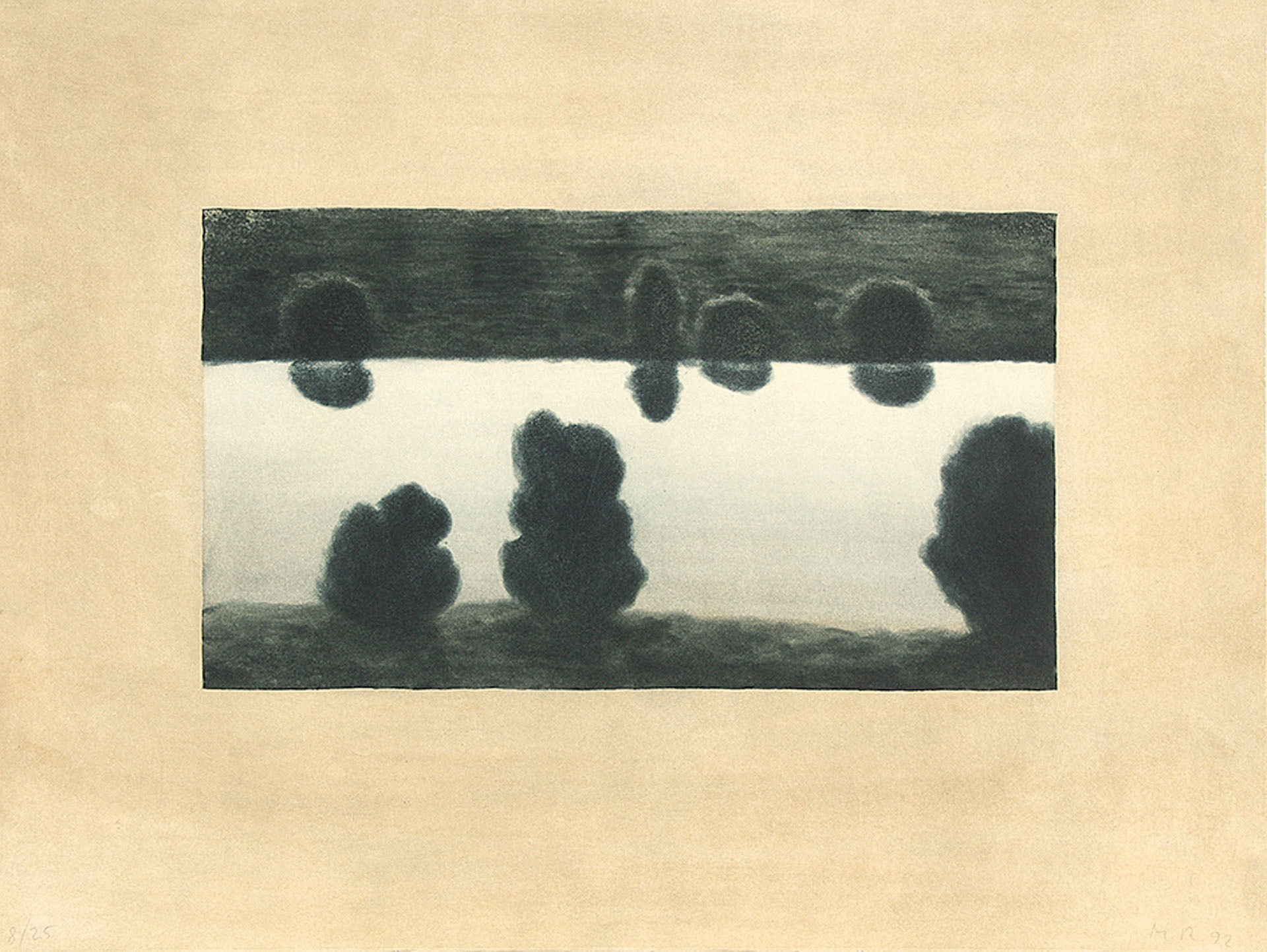 Markus Raetz, Flusslandschaft III