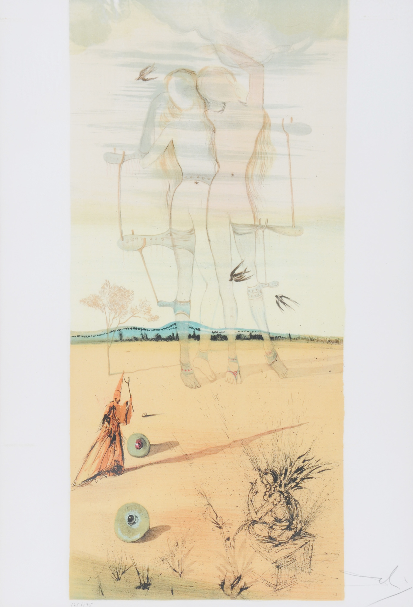 Salvador Dalí, Deux nus (Gémeaux)