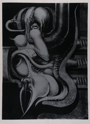 2  sheets from "Biomechanoiden"