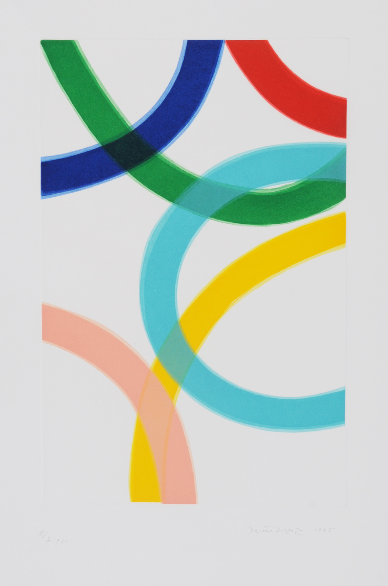 Piero Dorazio, 3 sheets: Miles, 1971; Pro Avibus, 1974; Birdland