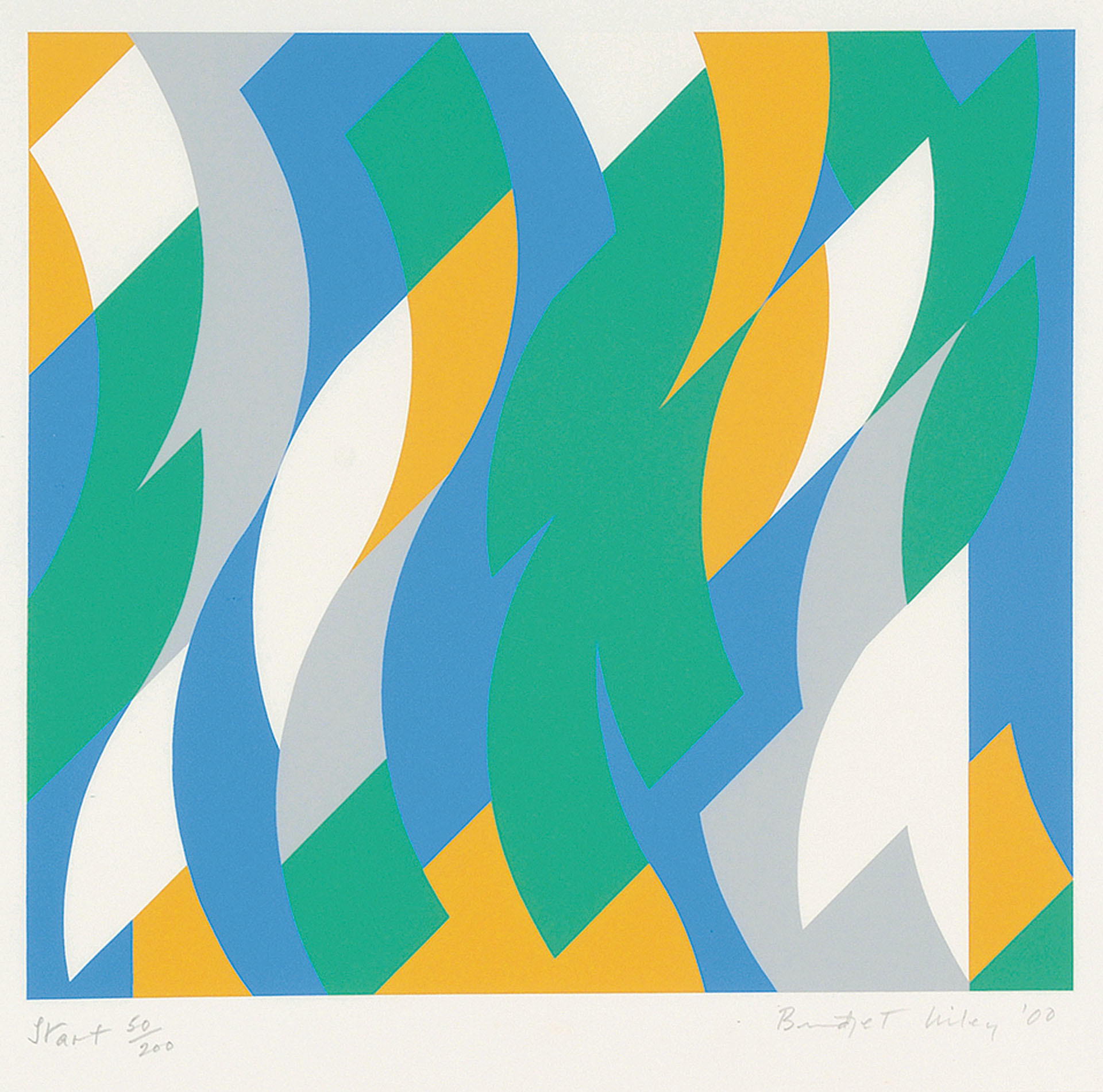 Bridget Riley, Start