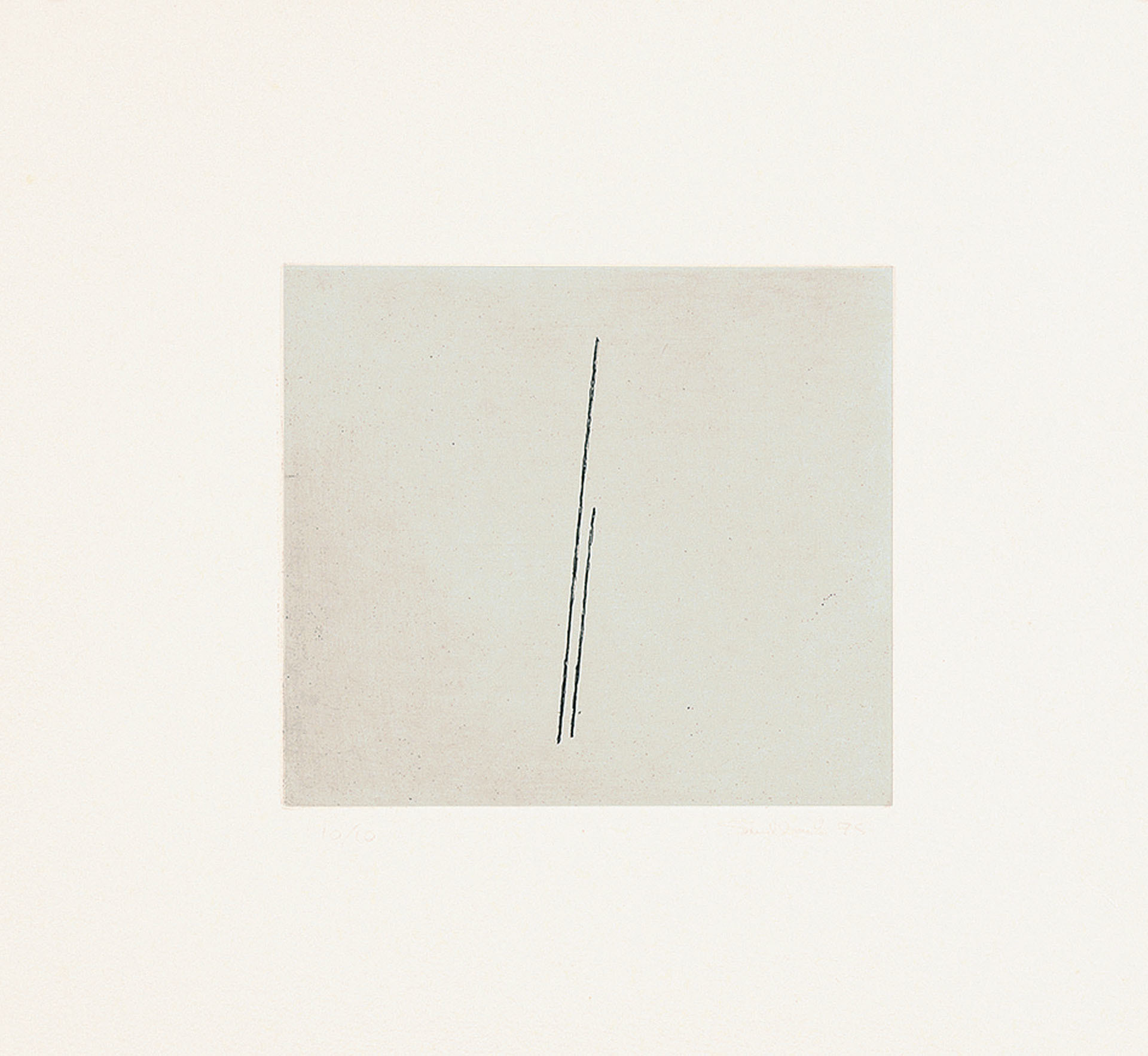 Fred Sandback, Untitled