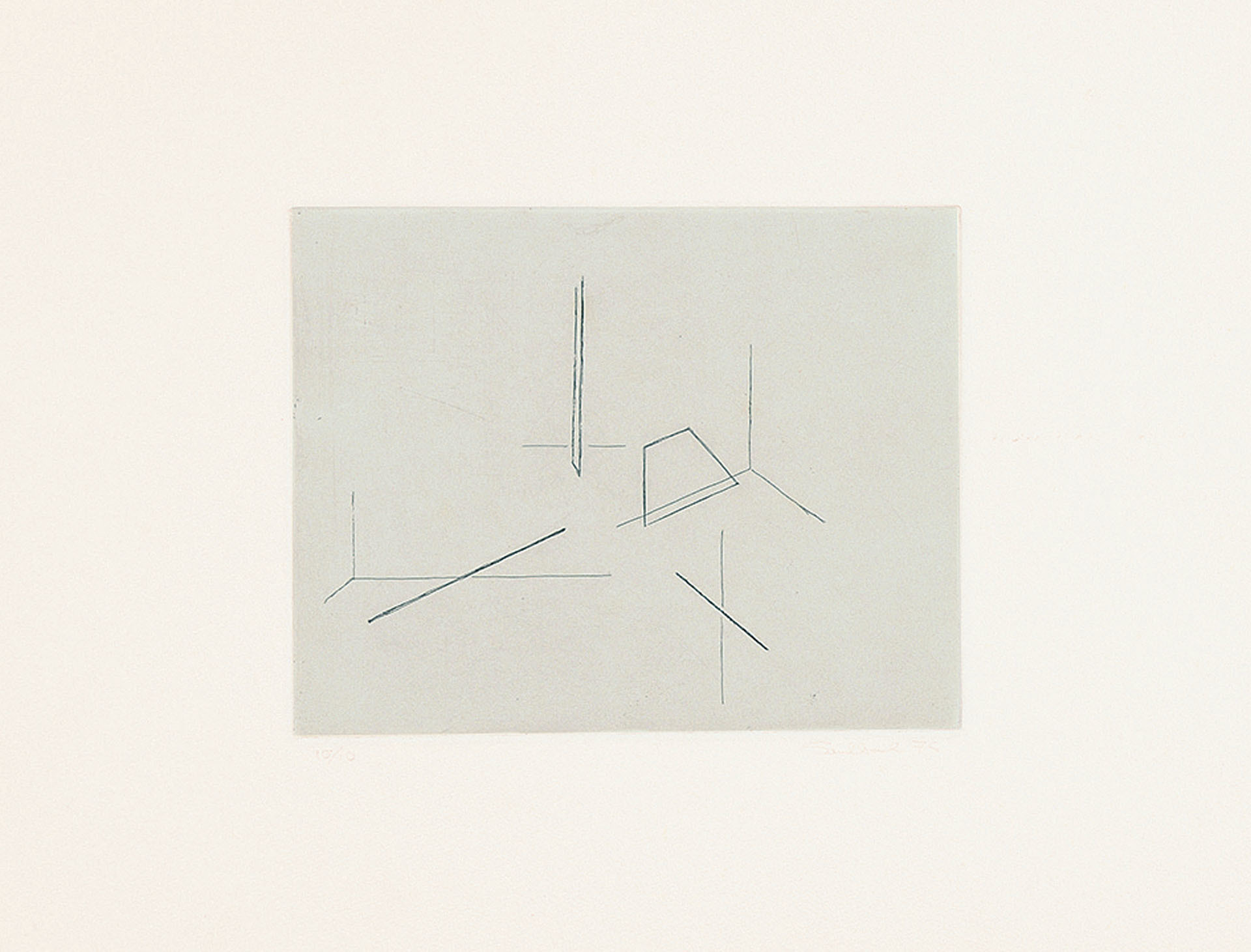 Fred Sandback, Untitled