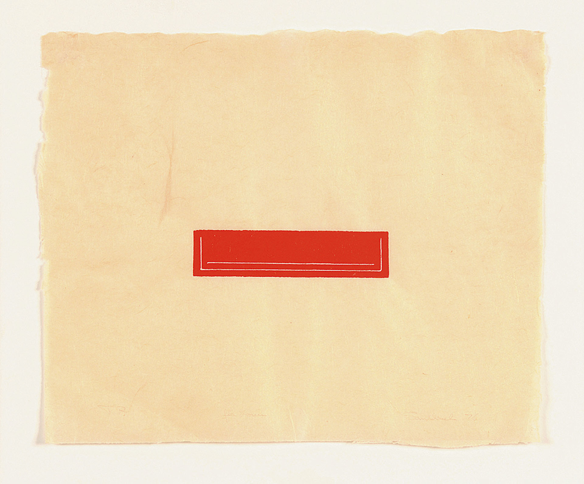 Fred Sandback, Untitled