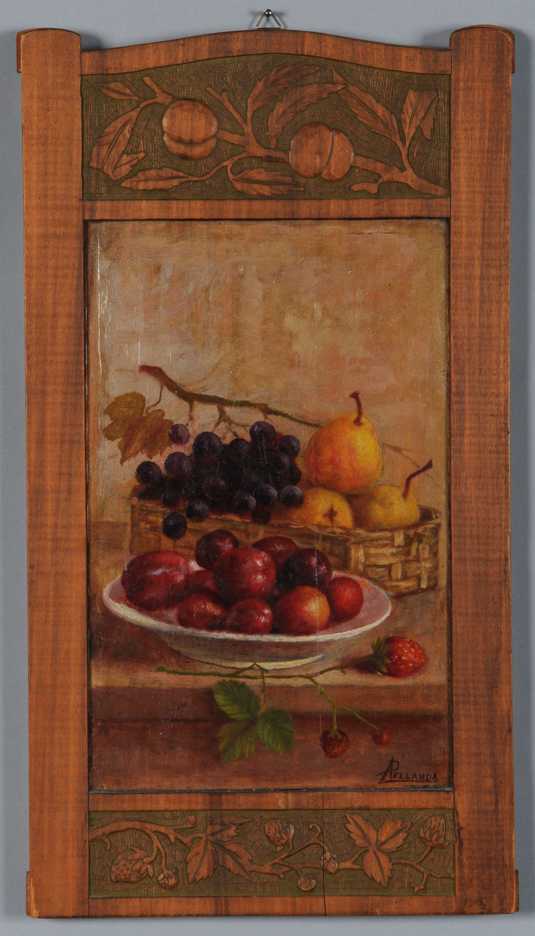 A. Pellanda, Stillleben mit Früchten