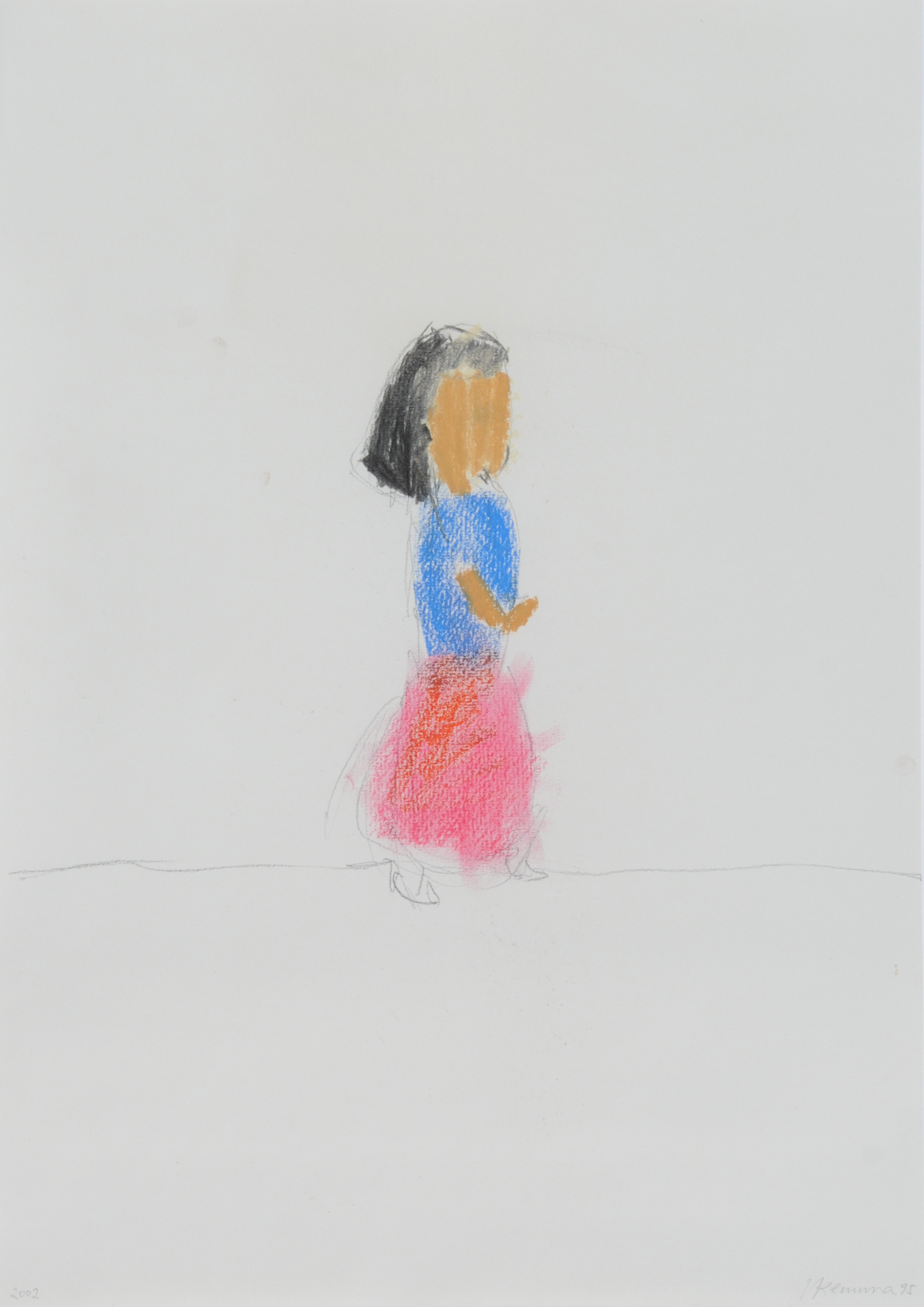 Leiko Ikemura, Untitled (Mädchen)