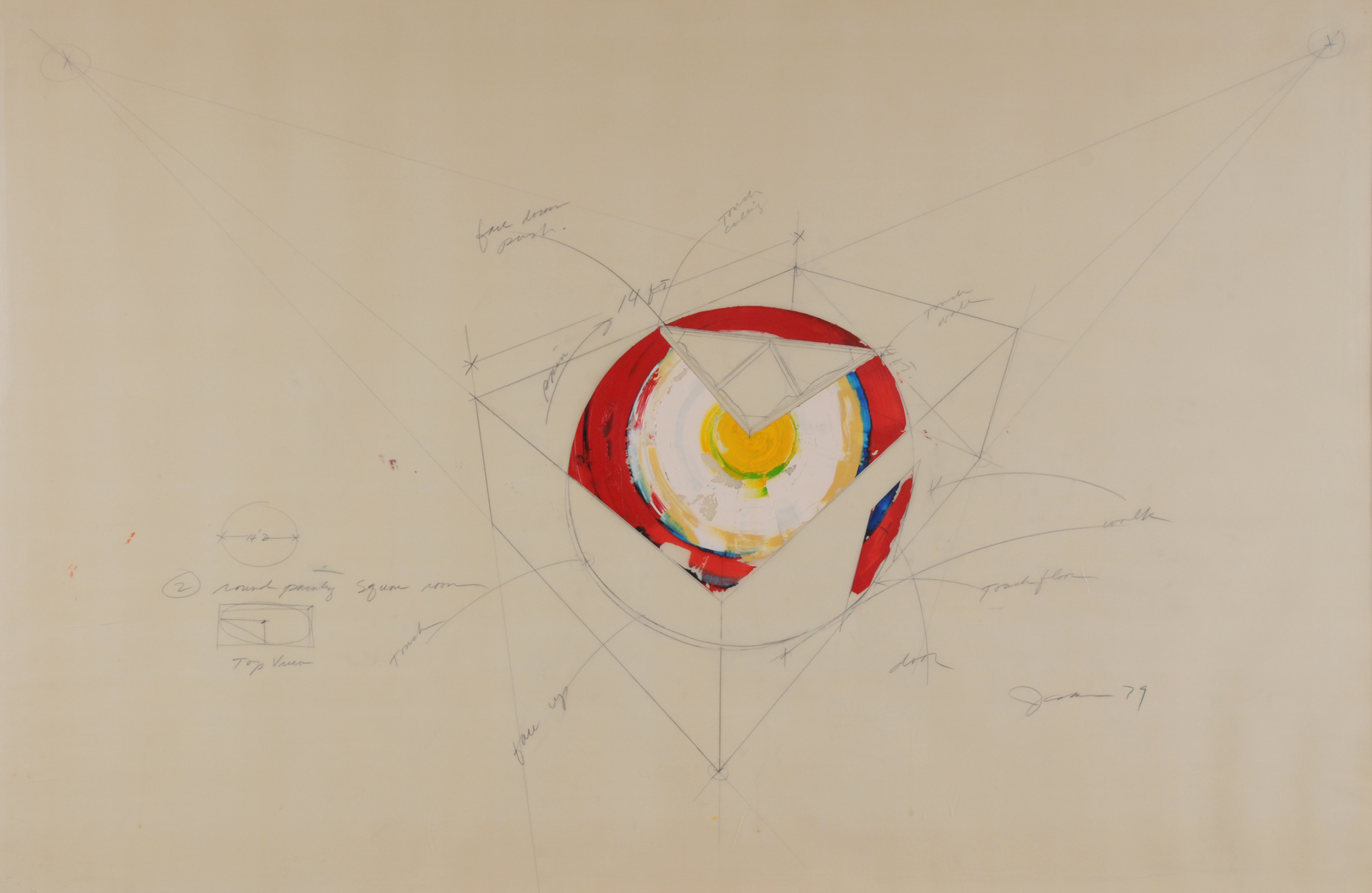 Richard Jackson, Drawing for daad-galerie