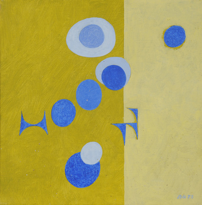 Blaue Bälle