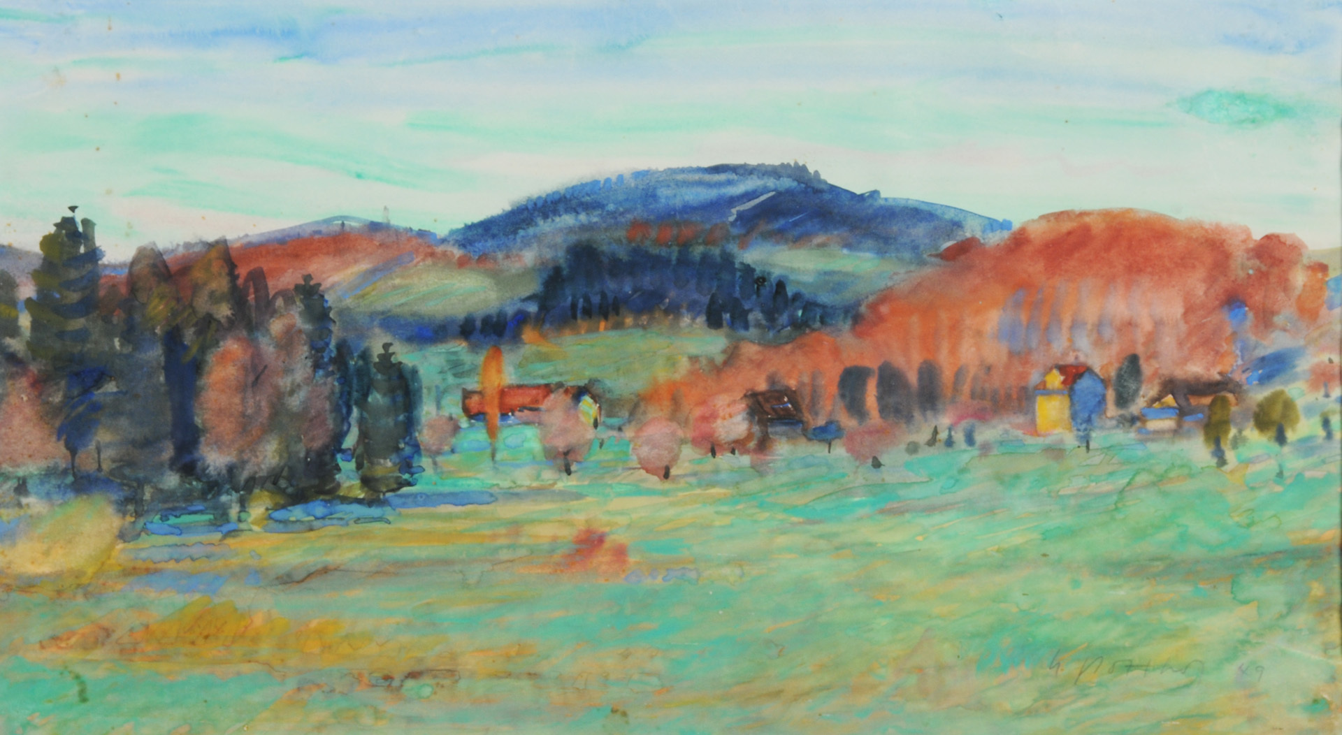 Hans Potthof, Am Albis