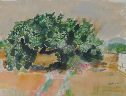 Correct artist: Hans Stocker
Feigenbaum in Cala Bona