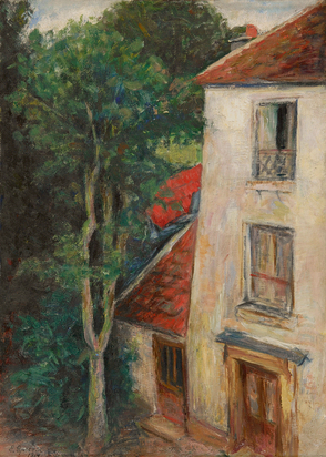 Maison avec arbre
