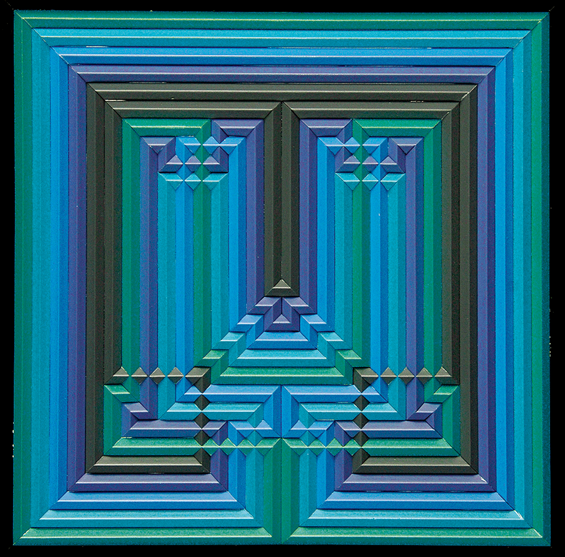 Karl Gerstner, Color Lines, C9A L12