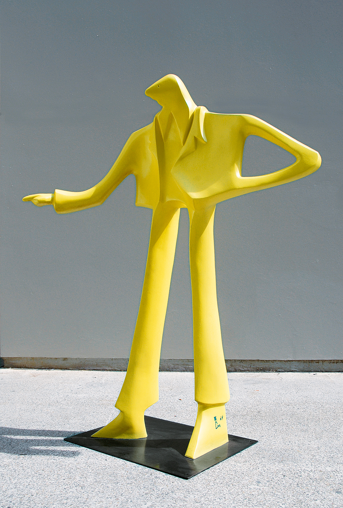 Kurt Laurenz Metzler, Strassenmann, aus der Serie "Strassenmänner"