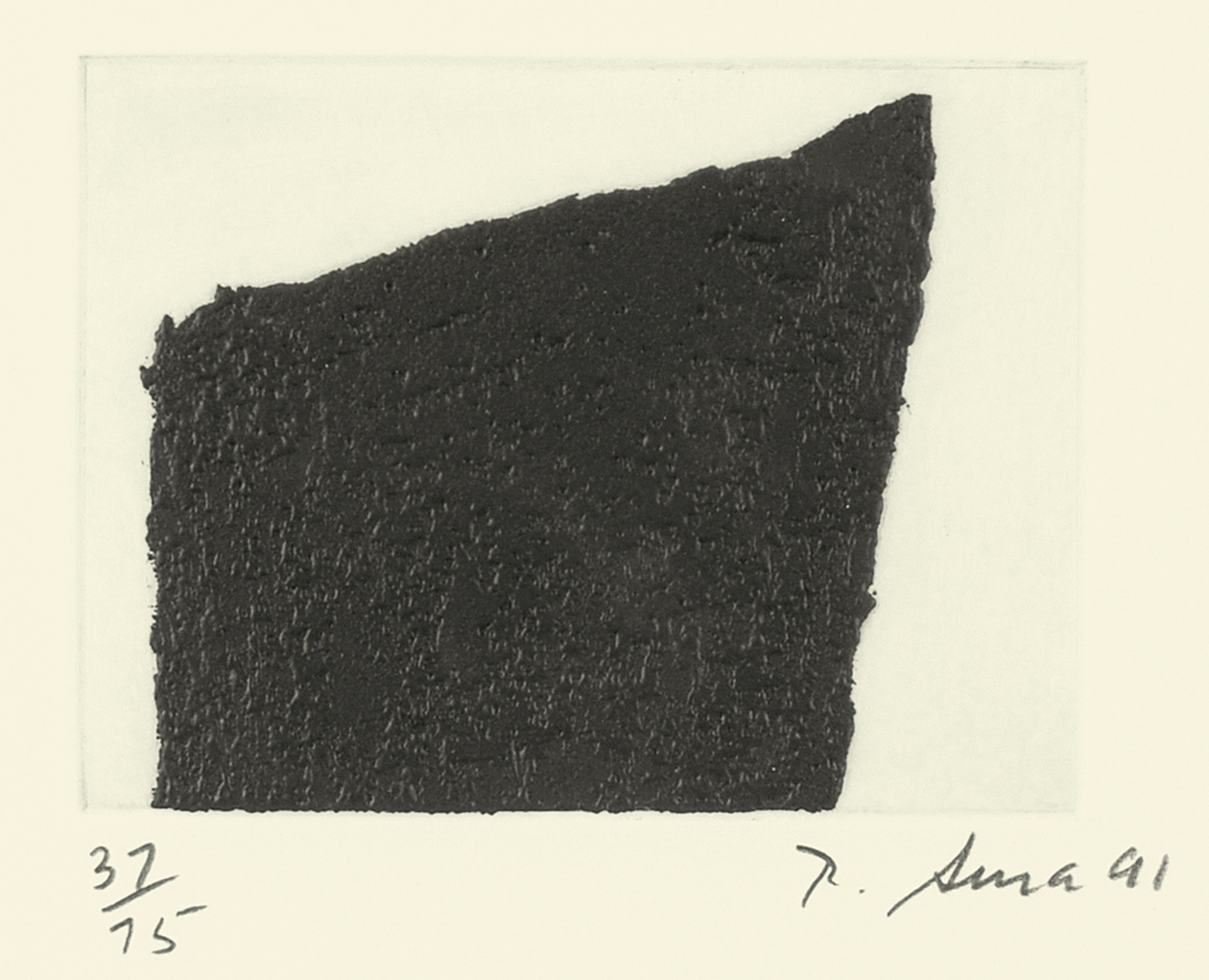 Richard Serra, 10, from "Videy Afangar Series"