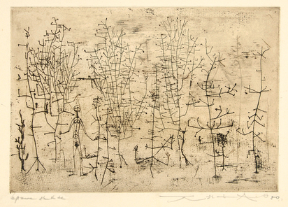 Femme dans la forêt